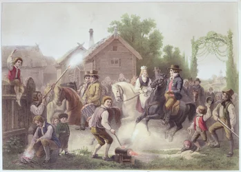 Peasant Wedding in Sweden in the Warend Region
